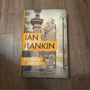 Ian Rankin 'Rather Be the Devil' Book